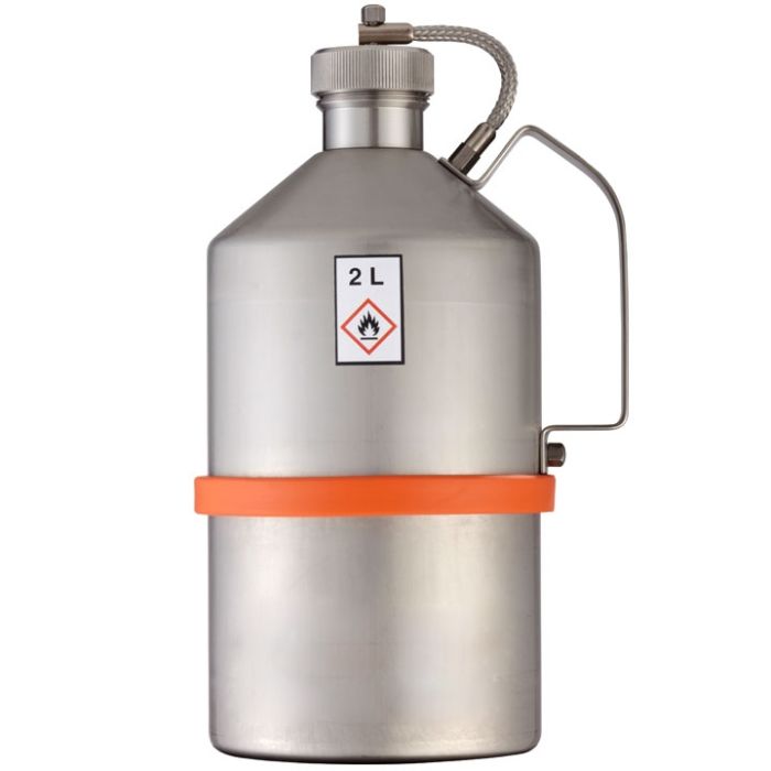 RANGE S - Safety-transportation-can 2l with screw cap 1¼" and flame trap - for UN transports