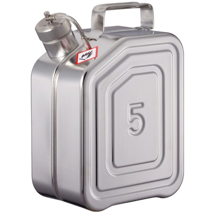RANGE S - Safety-canister 5l with screw cap 1½" and flame trap - for UN transports