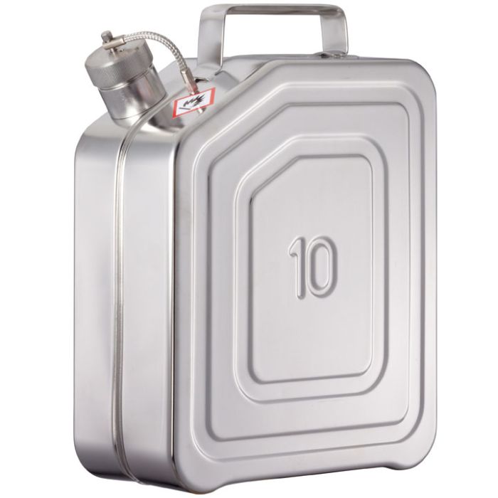 RANGE S - Safety-canister 10l with screw cap 1½" and flame trap - for UN transports