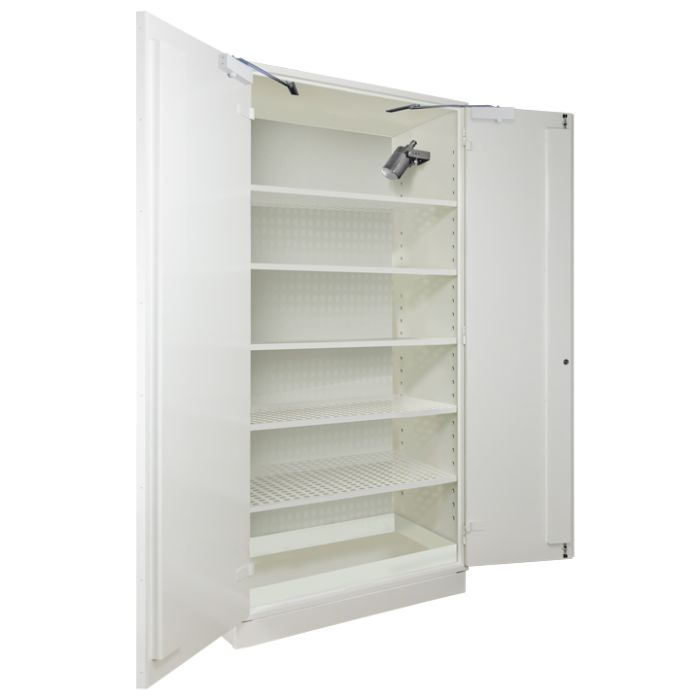 Safety cabinets for Li-ion batteries