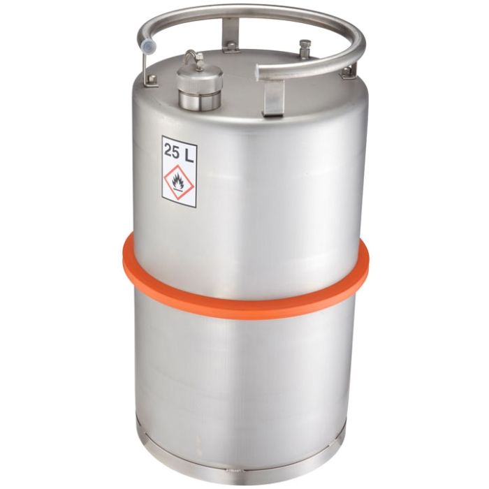 RANGE S - Safety-barrel 25l with screw cap 1½" and flame trap - for UN transports