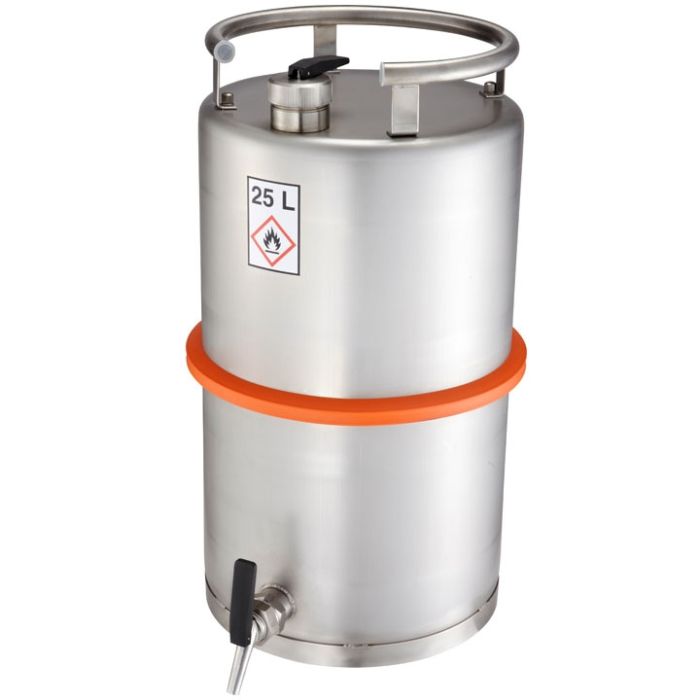 RANGE S - Safety-barrel 25l with self-closing tap ¾"