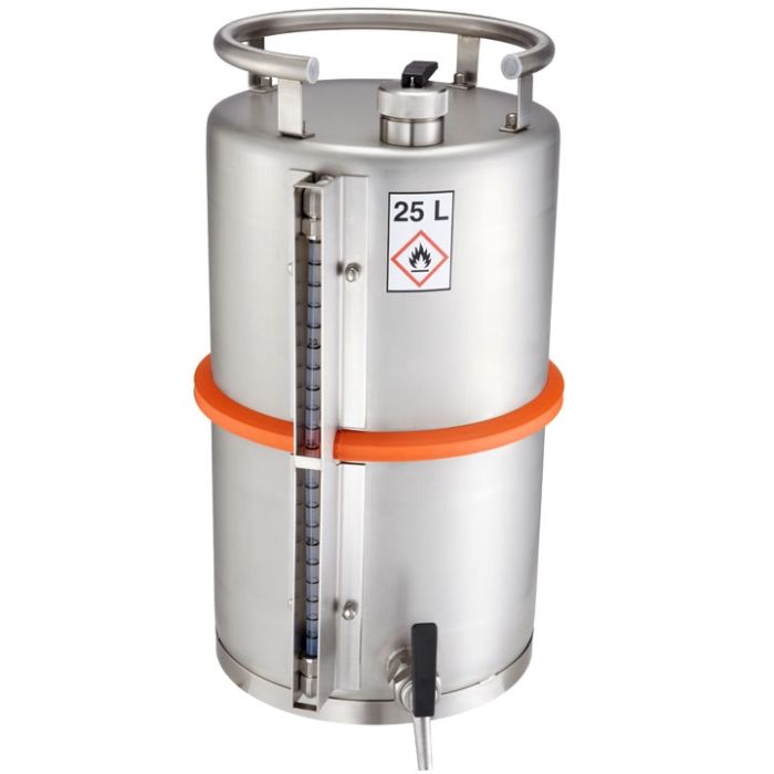 RANGE S - Safety-barrel 25l with self-closing tap ¾"