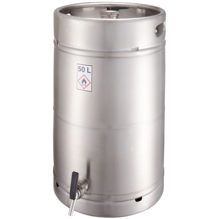 RANGE S - Safety-barrel 50l with self-closing tap ¾"
