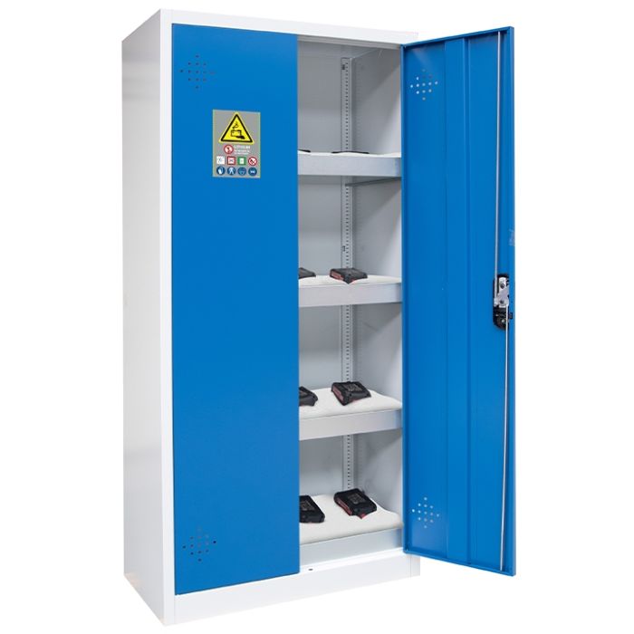 High cabinet with 2 doors