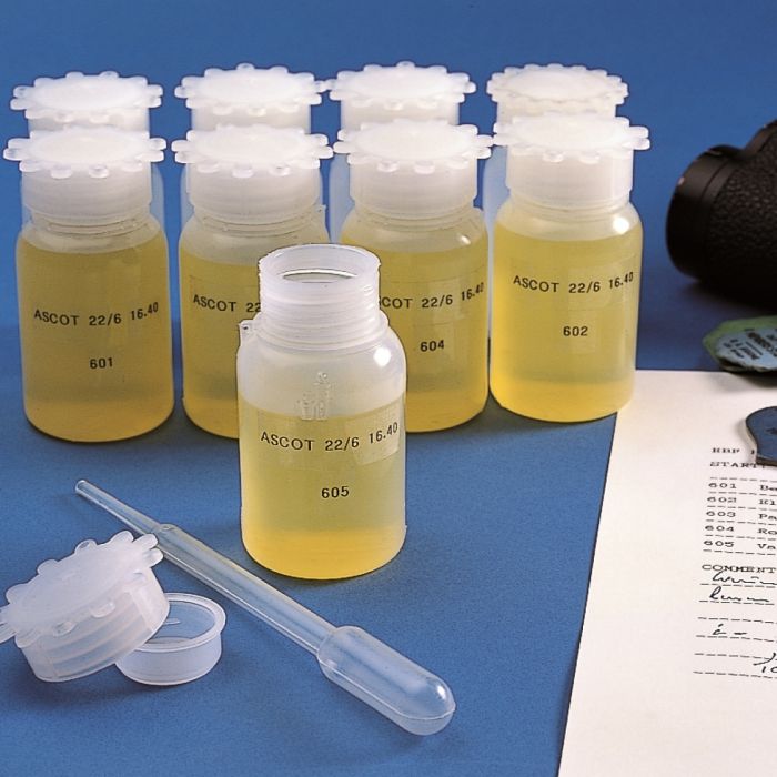 Graduated wide neck bottles series 400 - PE body