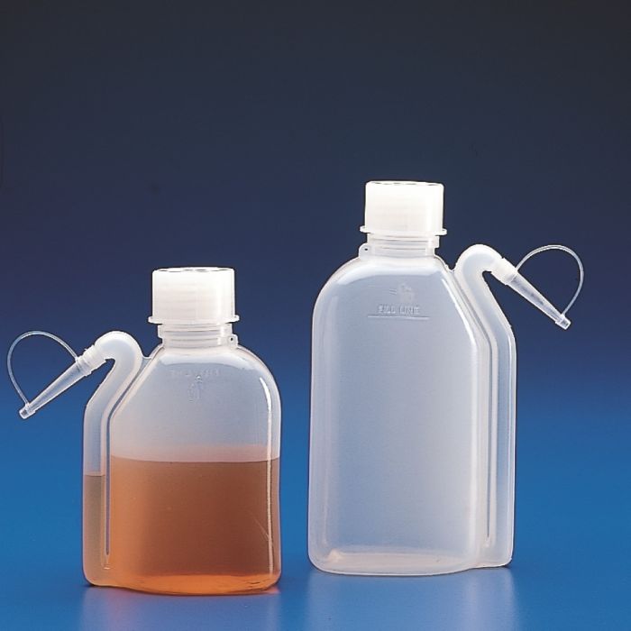 Integral wash bottles - PE