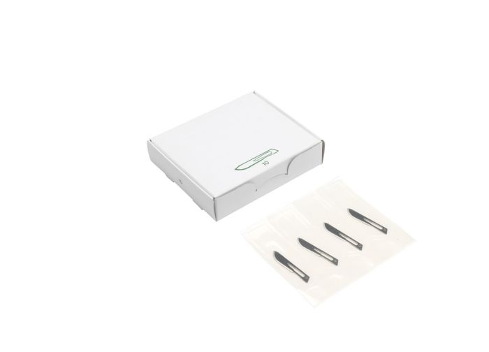 no 10 non-sterile carbon steel scalpel blade single pack