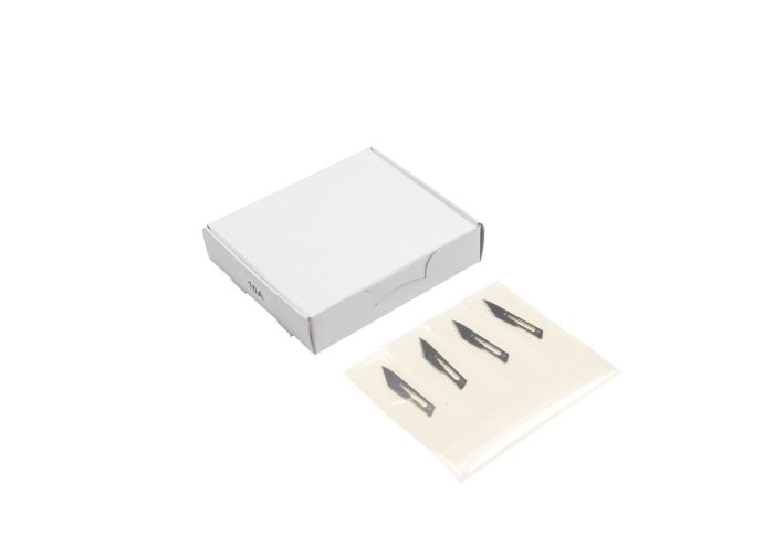 no 1a non-sterile carbon steel scalpel blade single pack