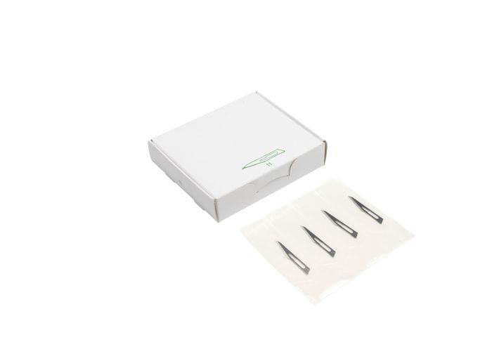 no 11 non-sterile carbon steel scalpel blade single pack