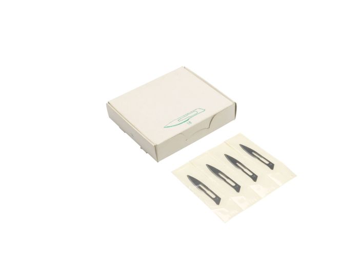 no 18 non-sterile carbon steel scalpel blade single pack