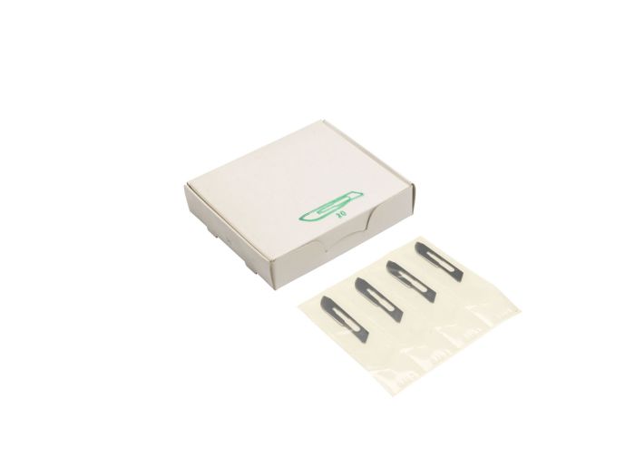 no 20 non-sterile carbon steel scalpel blade single pack