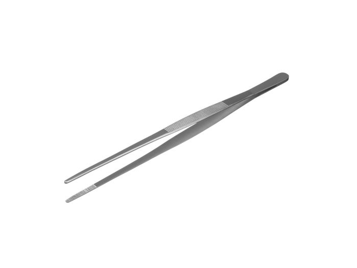 lightweight stainless steel standard forceps with straight tip