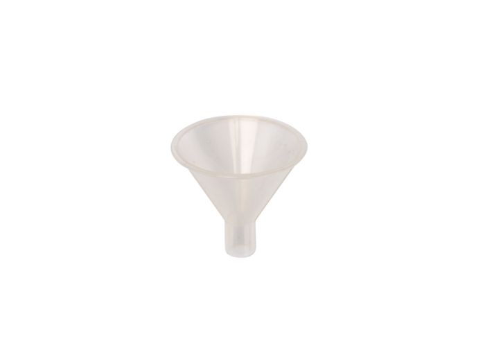 short stem plastic funnel 20.7x15,6 mm
