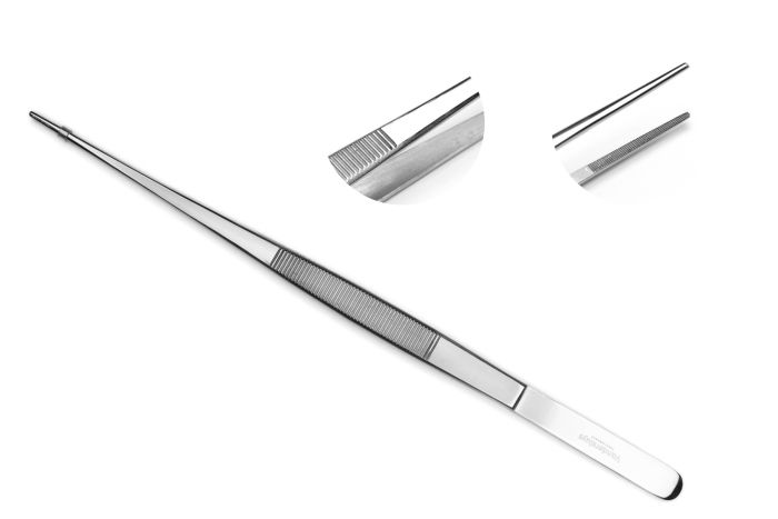 Tissue culture forceps  - Normal tip - 25 cm - Vandersluys