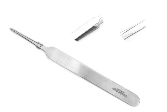 Tissue culture forceps  - Pointy tip - 12 cm - Vandersluys
