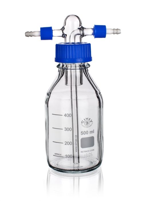 Bottles gas washing-Drechsler-500ml