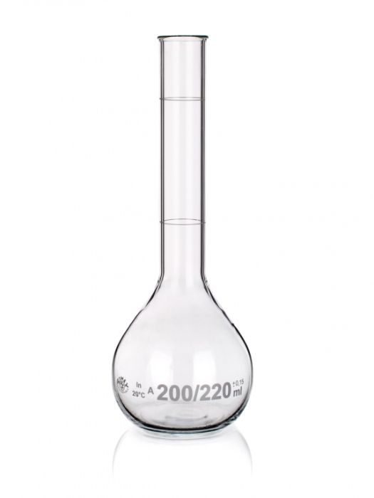Volumetric flask for sugar analysis