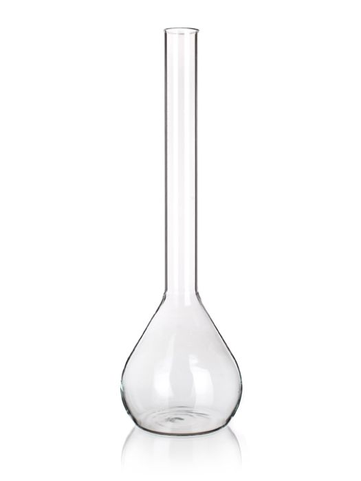 Flask with divided neck