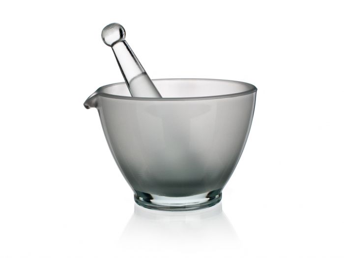 Mortars with porout with pestle