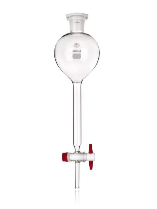 Funnel separatory acc. to Gilson with SJ stopper and Teflon SJ stopcock