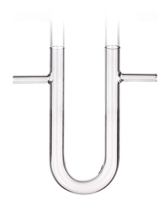 Tube Uushaped with two side arms