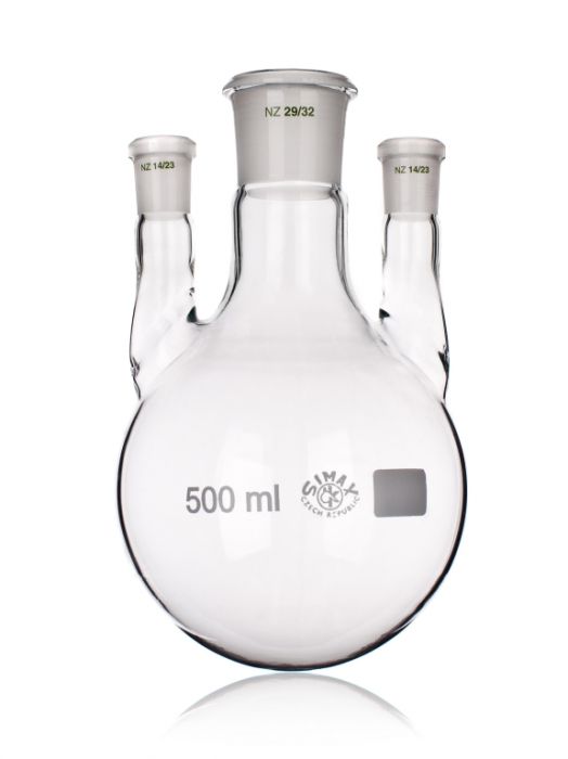 Flask distilling round bottom