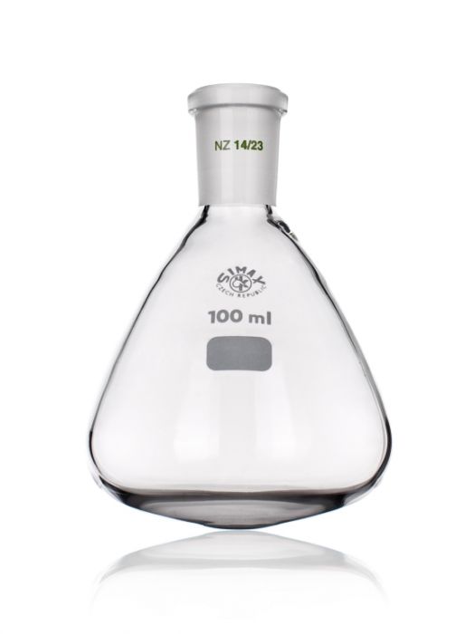 Flask micro with round bottom with SJ