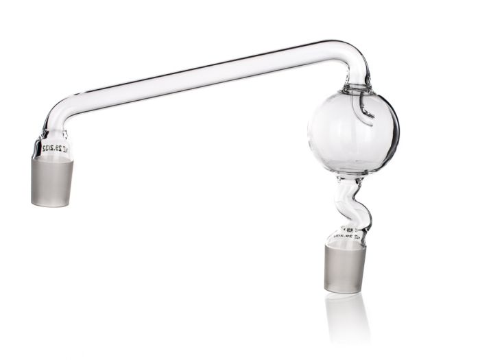 Adapter distilling drop catcher with SJ distilling head