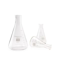borosilicate 3.3 Erlenmeyer flasks various sizes