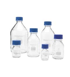 borosilicate media bottle with cap various sizes
