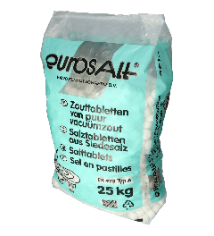 Eurosalt salt tablets for water softeners sack of 25kg