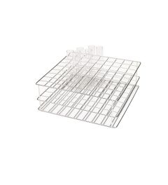 stainless steel wire rack for glass tubes 9x9