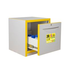 Under-bench cabinet, 1 drawer