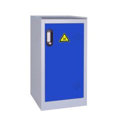 1 door bench cabinet-Blue door