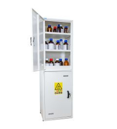 2 comp. cabinet w/ 1 acid compartment