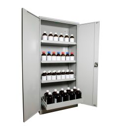 Tall cabinet 2 doors, 4 drawers