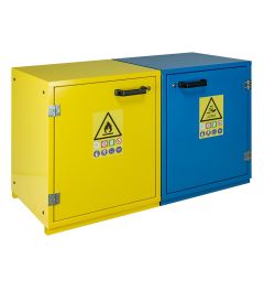 Under-bench safety cabinet-60L-Acid+Solvent