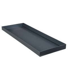 RANGE 14L - Retention shelf/base trough in PVC for 2 doors cabinet