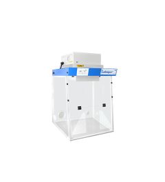 Fume hood ref H06+1 filtration module+2-hand passage