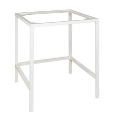 Tubular table with feet for model H06