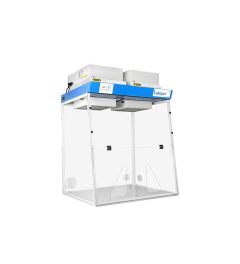 Fume hood ref H09+2 filtration module+2-hand passage