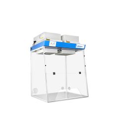 Fume hood ref H09+2 filtration module+Trapeze passage