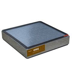 Active coal for organic vapors