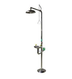 Safety station pedestal mounted-all SS