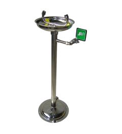 Eye-wash-Pedestal mounted, all SS