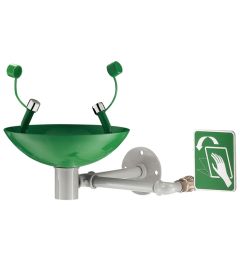 Eye-wash-Wall mounted, SS bowl