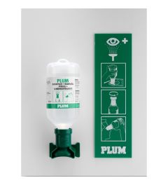Wall mounted eye-wash station-1 bottle of 500ml
