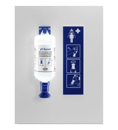 Wall mounted body-wash station-1 bottle of 1L