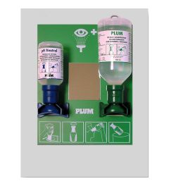 Wall mounted body and eye-wash station